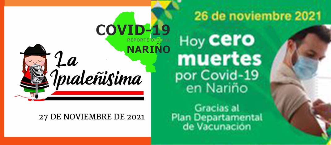 Nariño se acerca a 300 la cifra de activos con Covid-19